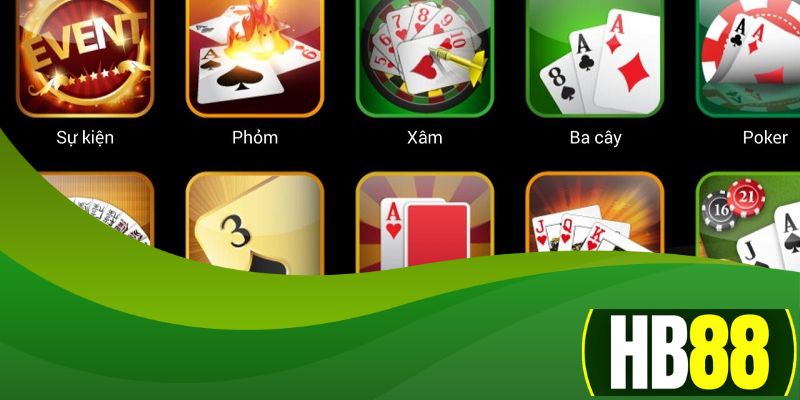 Một vài sản phẩm game bài FA88 hội viên nên trải nghiệm